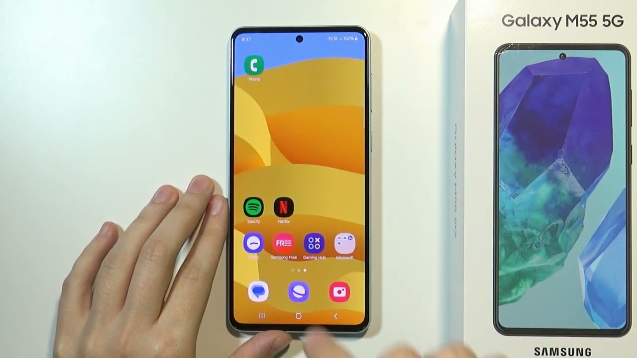 How to Restore Phone Icon on Samsung Galaxy M55 5G