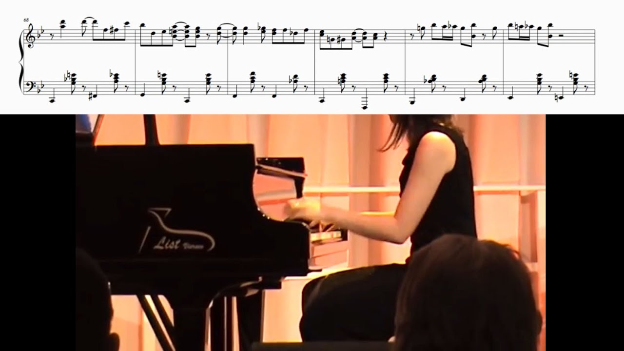 Stephanie Trick plays After You've Gone (Jazz Transcription)