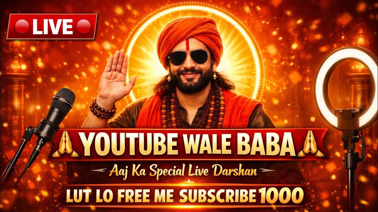 🔴 YouTube Wale Baba LIVE | Lut Lo Free Me Subscribe 1000 🎁 #fyy #live