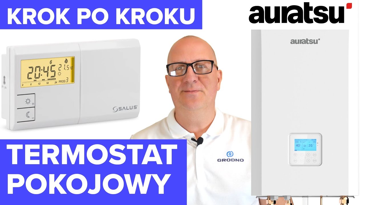 Jak podłączyć termostat pokojowy do pompy ciepła AURATSU?