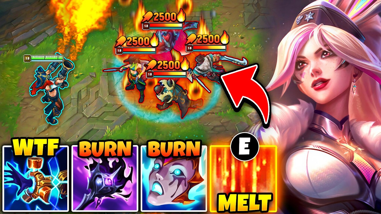 If you suck at League of Legends then this Miss Fortune Poke build is for you...