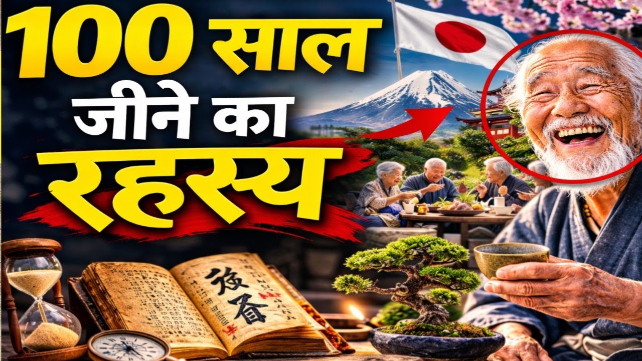 100 साल जीने का रहस्य | जापान का Ikigai Secret @SapneApneOfficial 