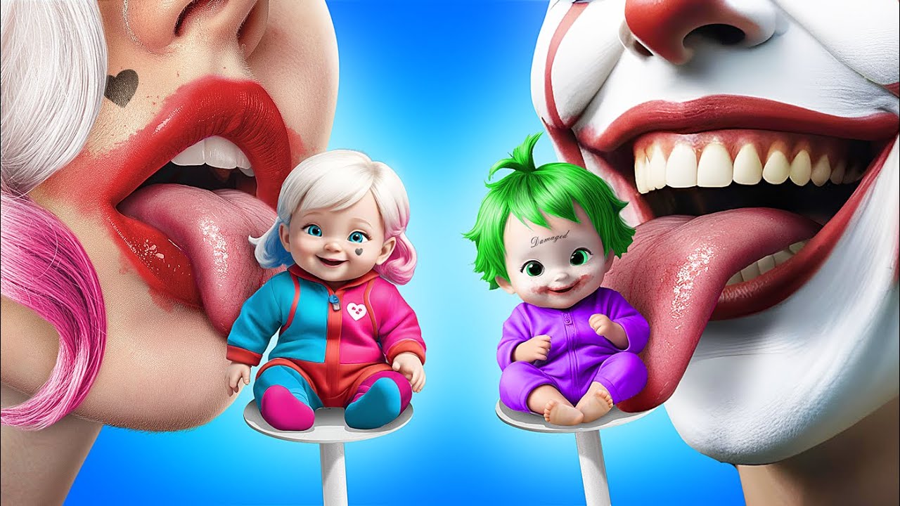 我被小丑和蝙哈利奎恩收养了 / 我被超级英雄收养了