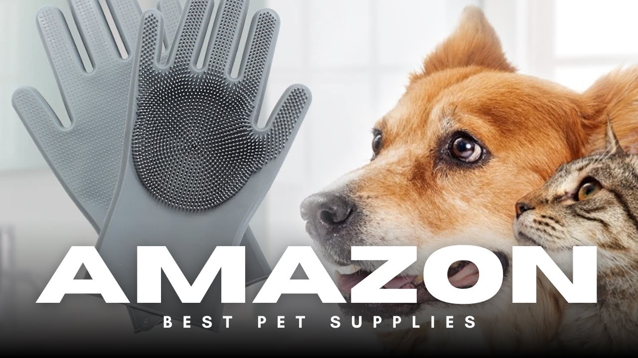 🐶 Gentle Pet Grooming Gloves – Effortless De-shedding & Massage!