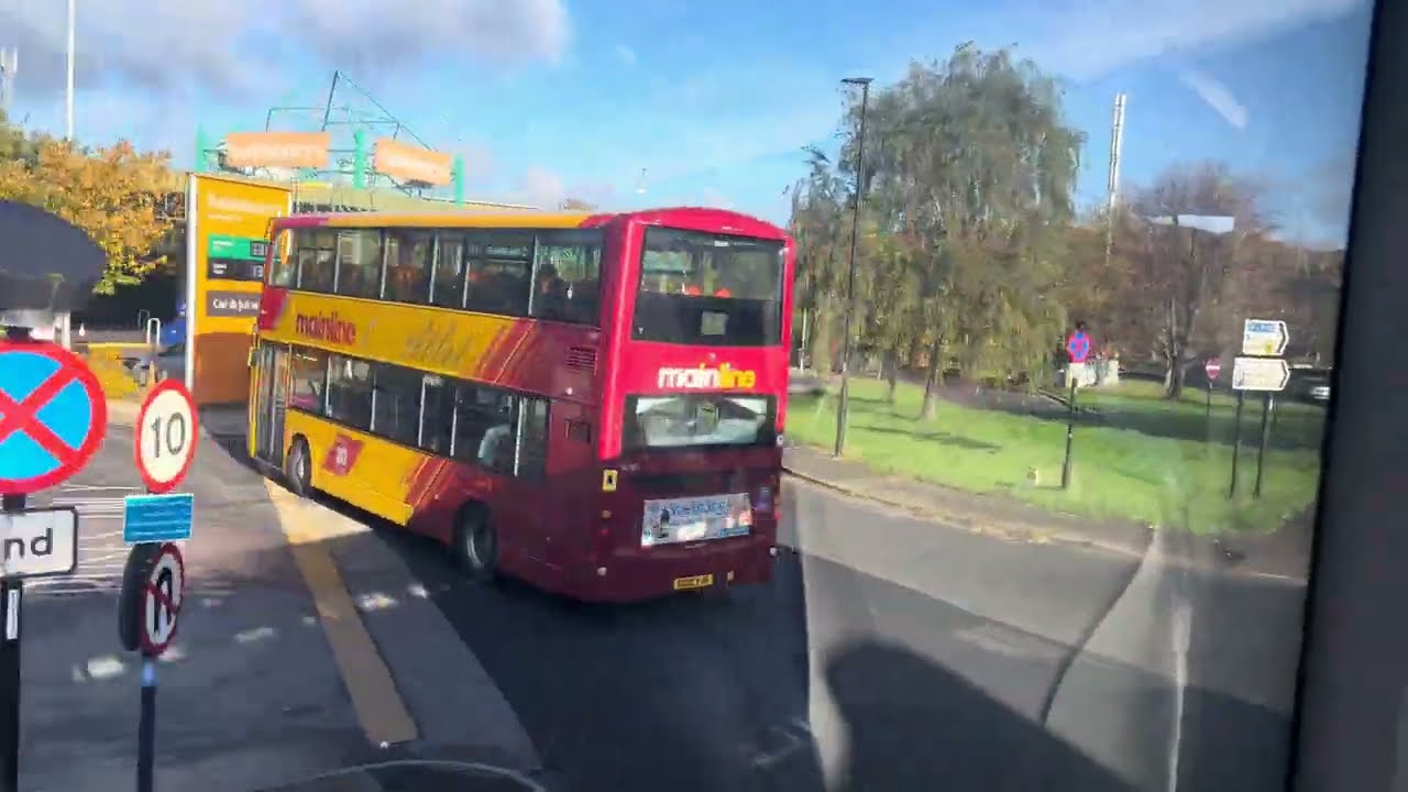 Ride on Stagecoach In Chesterfield 80163 on X17 service from Matlock to Barnsley (M1) *Part 1*