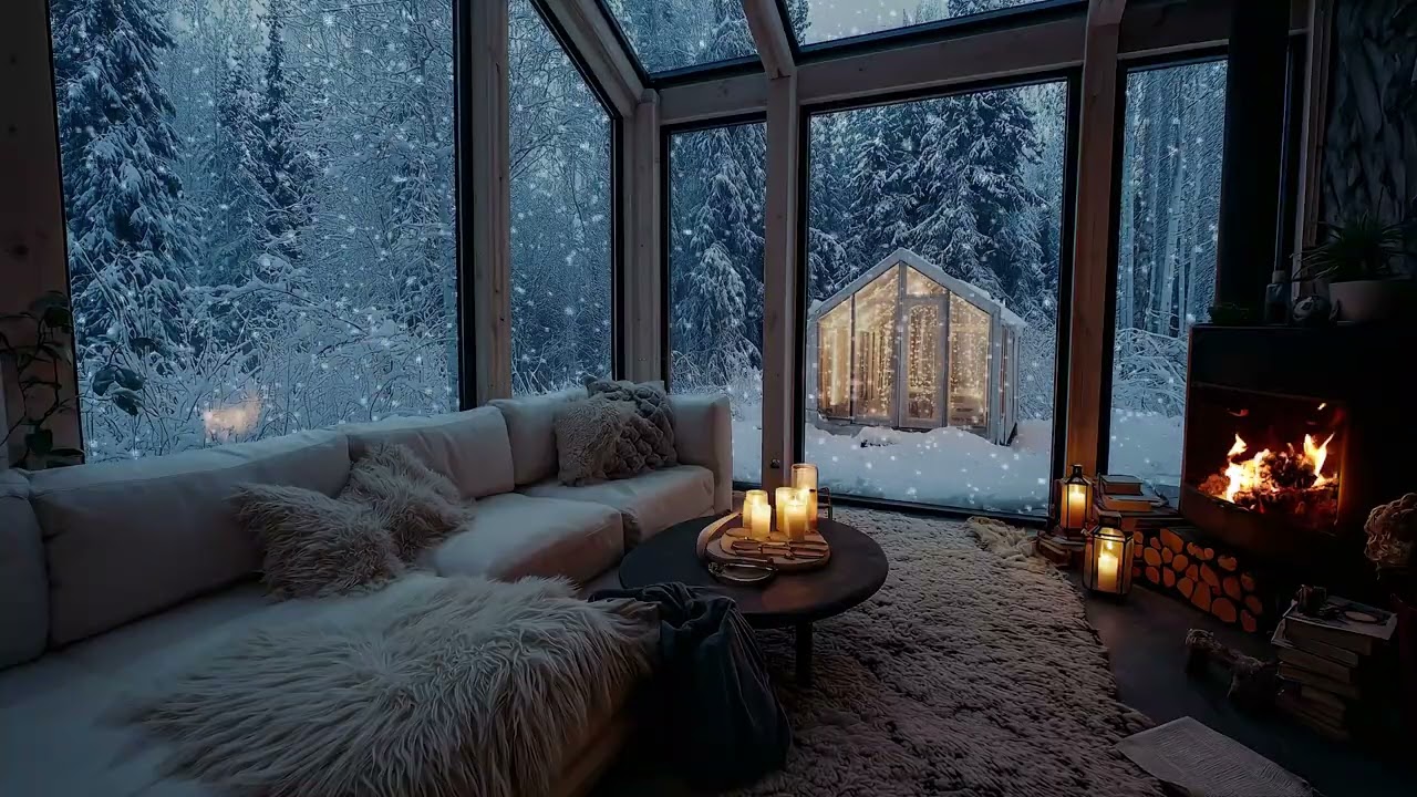 Relaxing Piano Tunes Blended with Crackling Fire Sounds for Deep Sleep and Calming Study Sessions