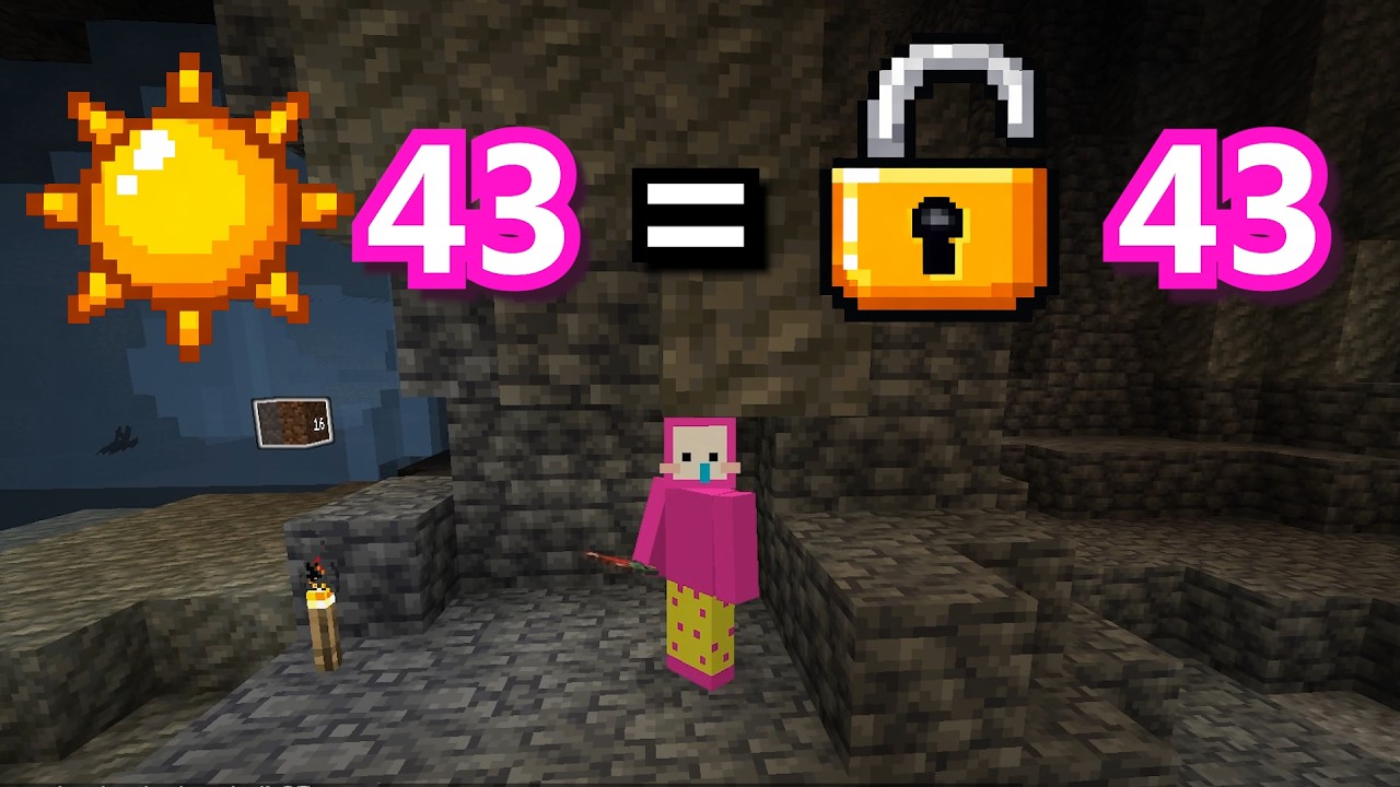Unlocking 1 chunk every day in Minecraft | Day 43