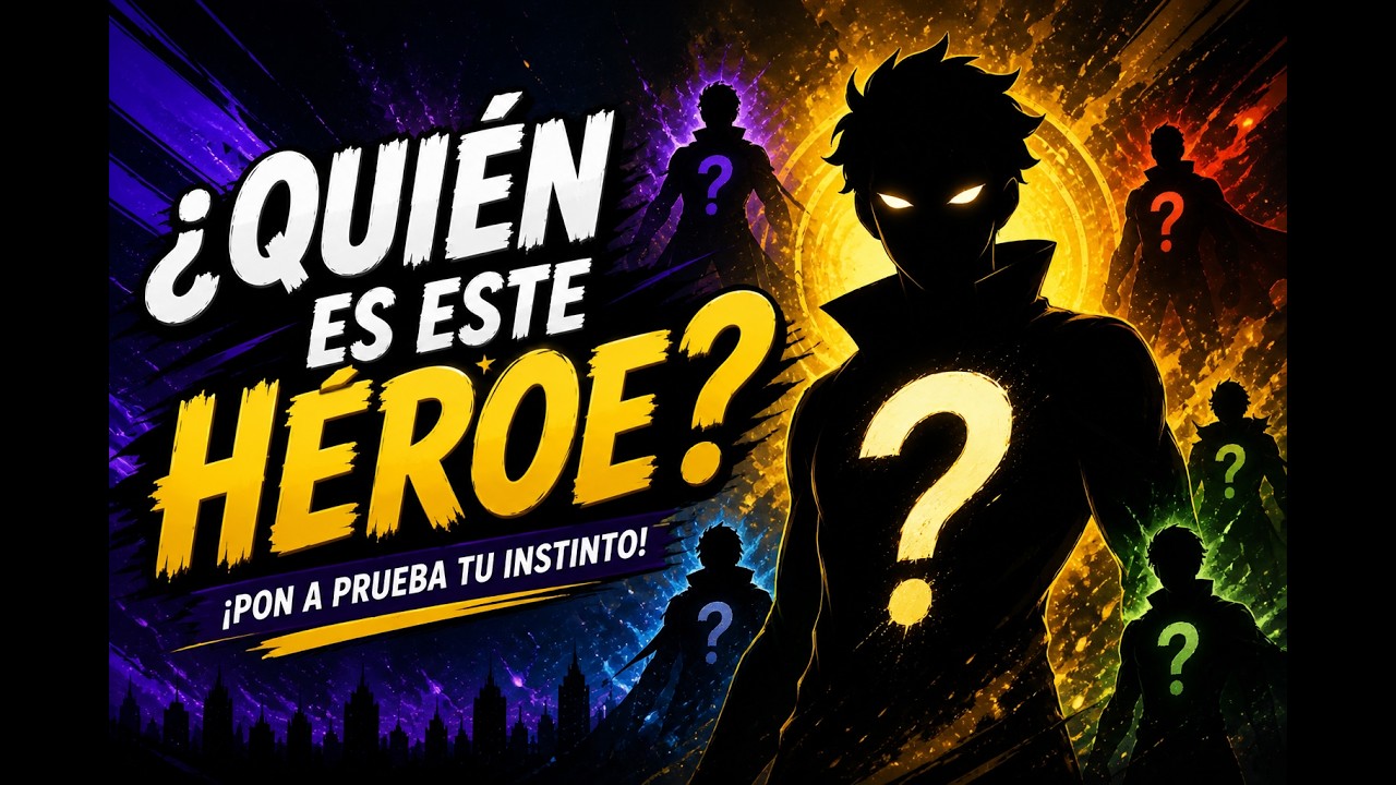 &iquest;Adivina el SUPERH&Eacute;ROE por la SOMBRA? | Quiz Marvel para Ni&ntilde;os