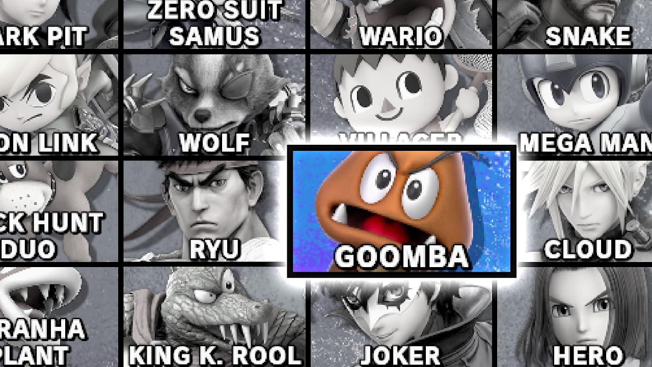Goomba is now a PLAYABLE CHARACTER in Smash Ultimate!