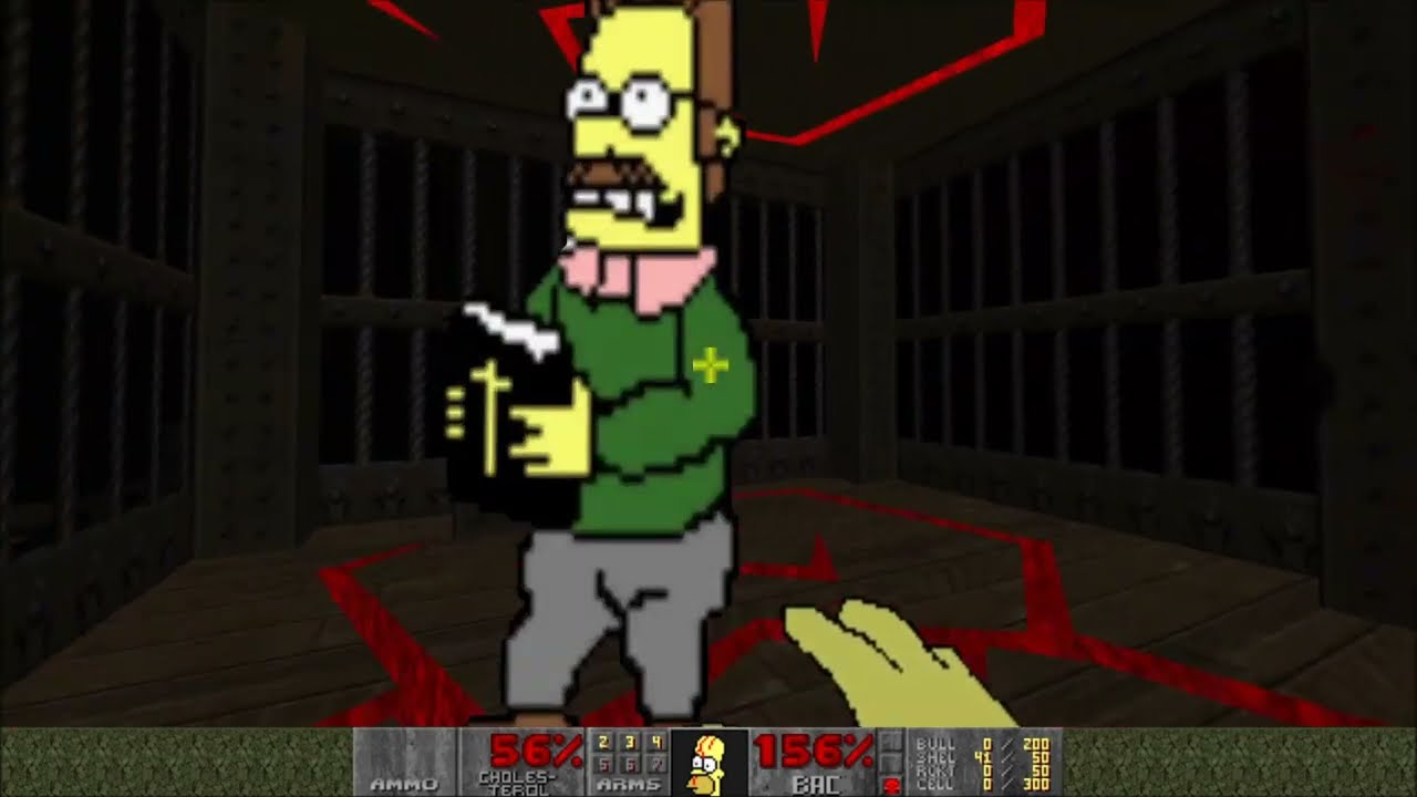 Simpsons DOOM in Sigil