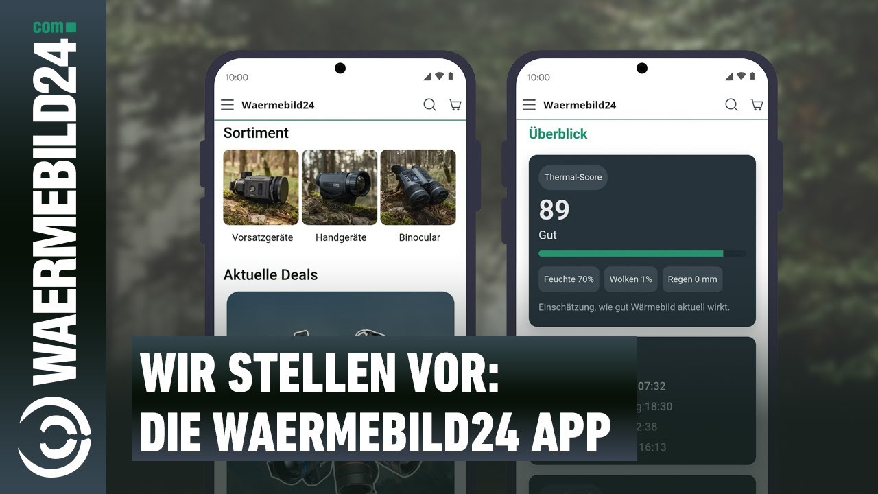 📱 Jetzt neu: Die Waermebild24 App - Exklusive Rabatte und n&uuml;tzliche Tools f&uuml;r J&auml;ger.