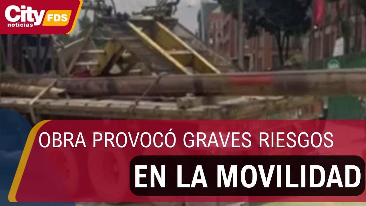 Suspenden obra en la calle 116 por incumplimientos en el manejo del tráfico | CityTv