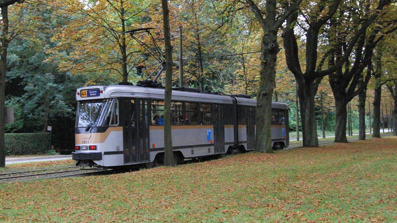 🇧🇪🚊4️⃣4️⃣Cab Ride - STIB/MIVB - Line 44 from Montgomery limited to 4 Armen/Bras due track works.