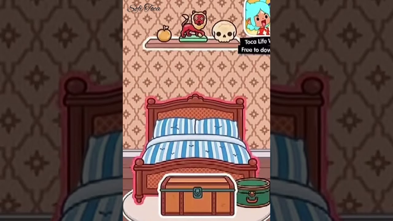 #shorts#tocalifeworld House designs with new vintage vibe furniture #tocaboca