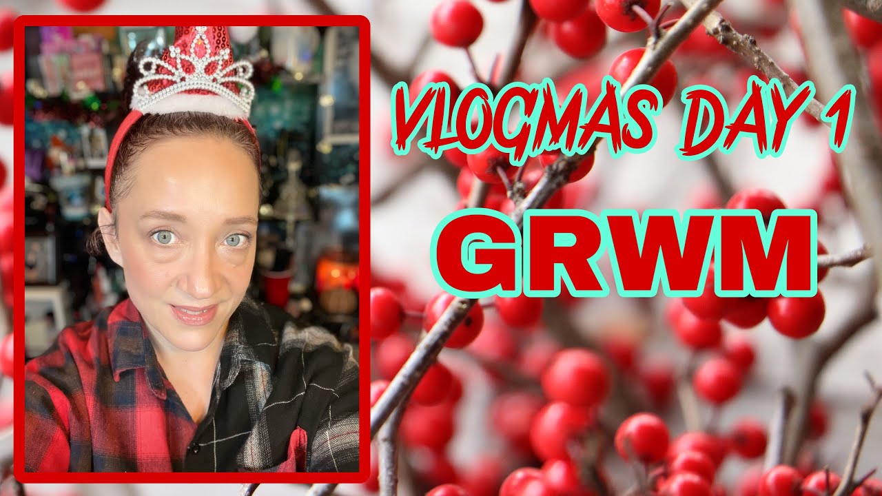 LET’S GET VLOGMAS STARTED! GRWM USING NOVEMBER EYESCREAM BEAUTY ITEMS