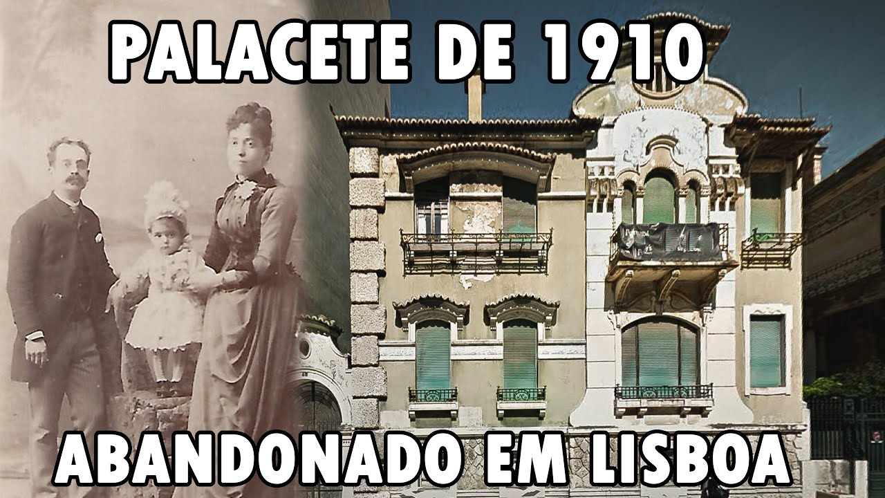 ANTIGO PALACETE DE BURGUESES ABANDONADO NO CENTRO DA CIDADE DE LISBOA - URBEX