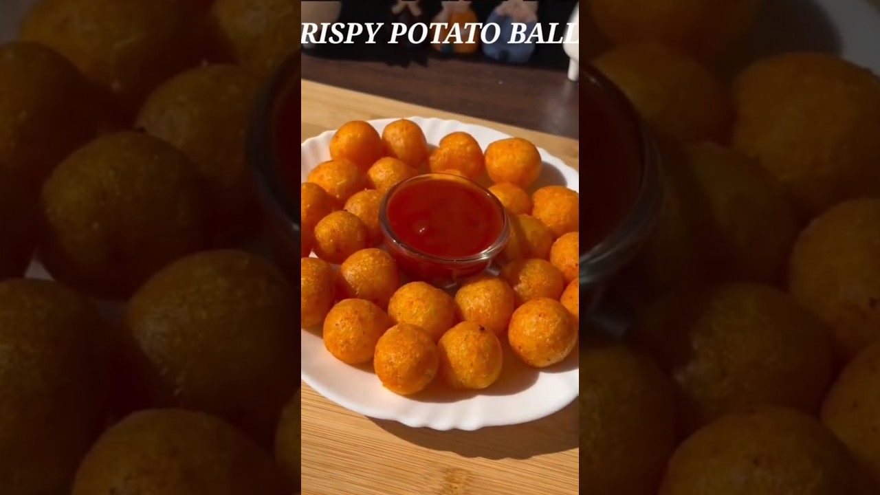 crispy potato balls 