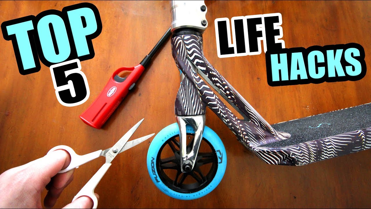 TOP 5 SCOOTER LIFE HACKS pt.3