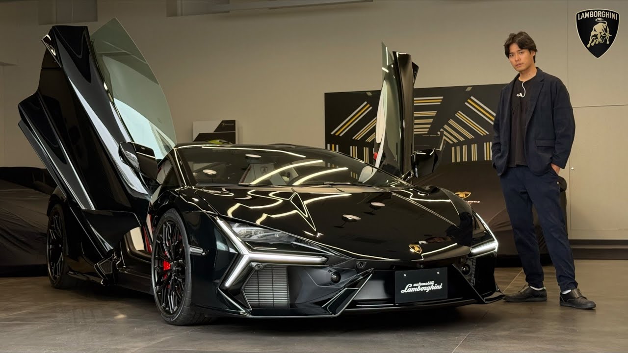 【納車式潜入】ランボルギーニ レヴエルト(Lamborghini Revuelto) 納車式に潜入！　9000万ランボルギーニのハイブリッドがカッコ良すぎる！！