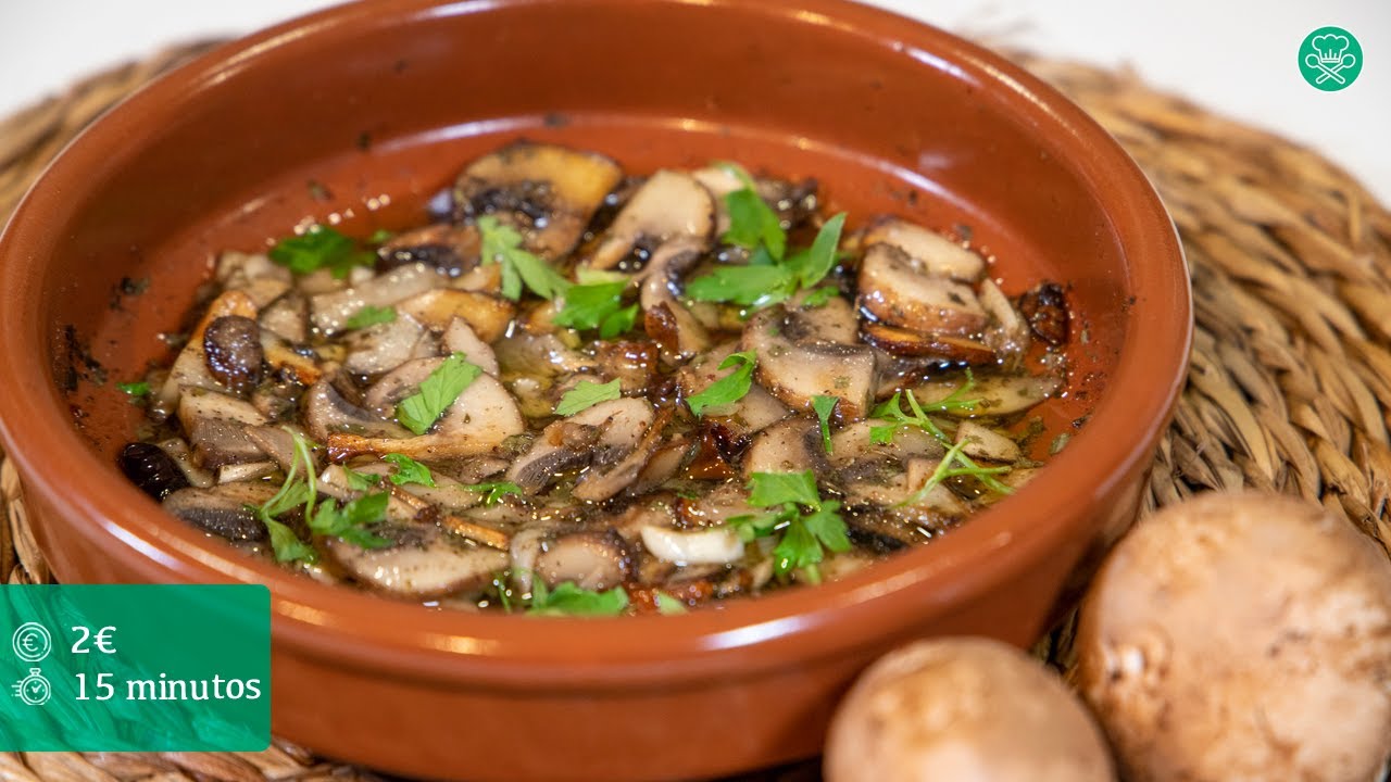 CHAMPIÑONES al AJILLO en AIRFRYER | Cocinandoporlavida