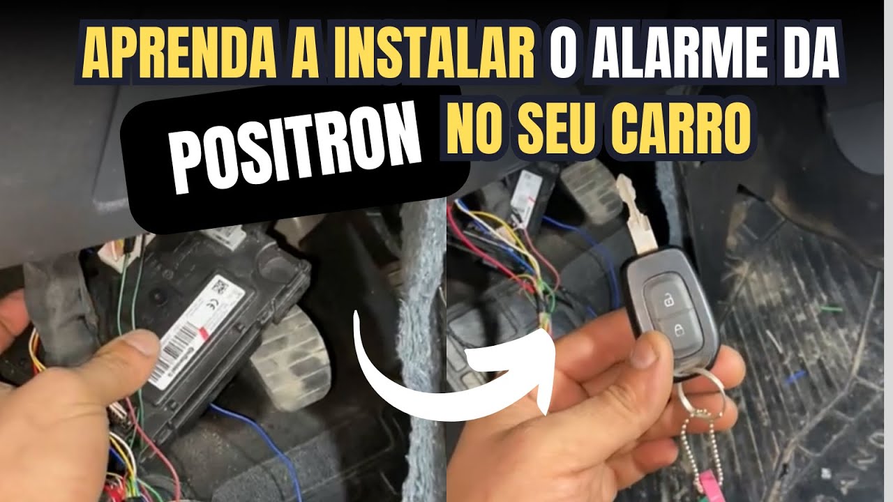 Saiba como instalar o Alarme Positron Keyless na linha Renault Sandero e Logan