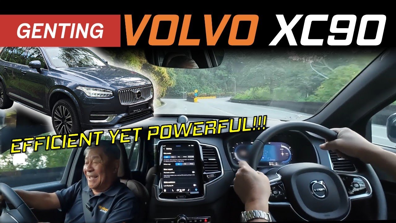 Volvo XC90 Recharge Plug - In hybrid | 462HP, 709 Nm On Genting Hill Climb | YS Khong Driving