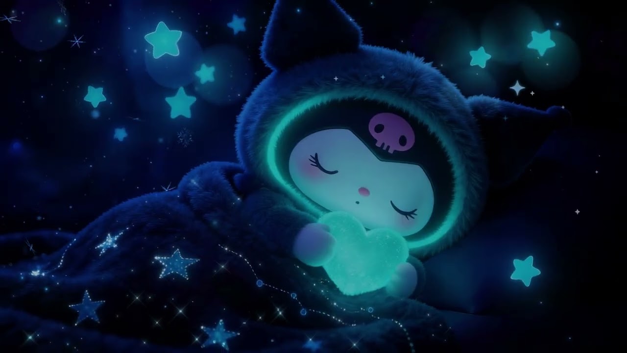 Kuromi Winter Dreamscape 🌙 Calm Christmas Music for Deep Sleep