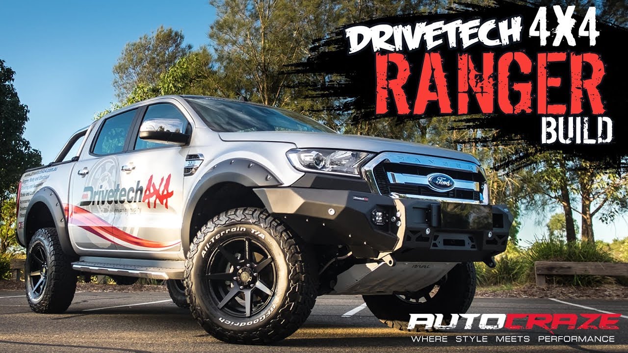 DRIVETECH 4X4 RANGER BUILD // Rival 4x4 Bullbar, Enduro Pro Suspension, Underbody Armor, Flares