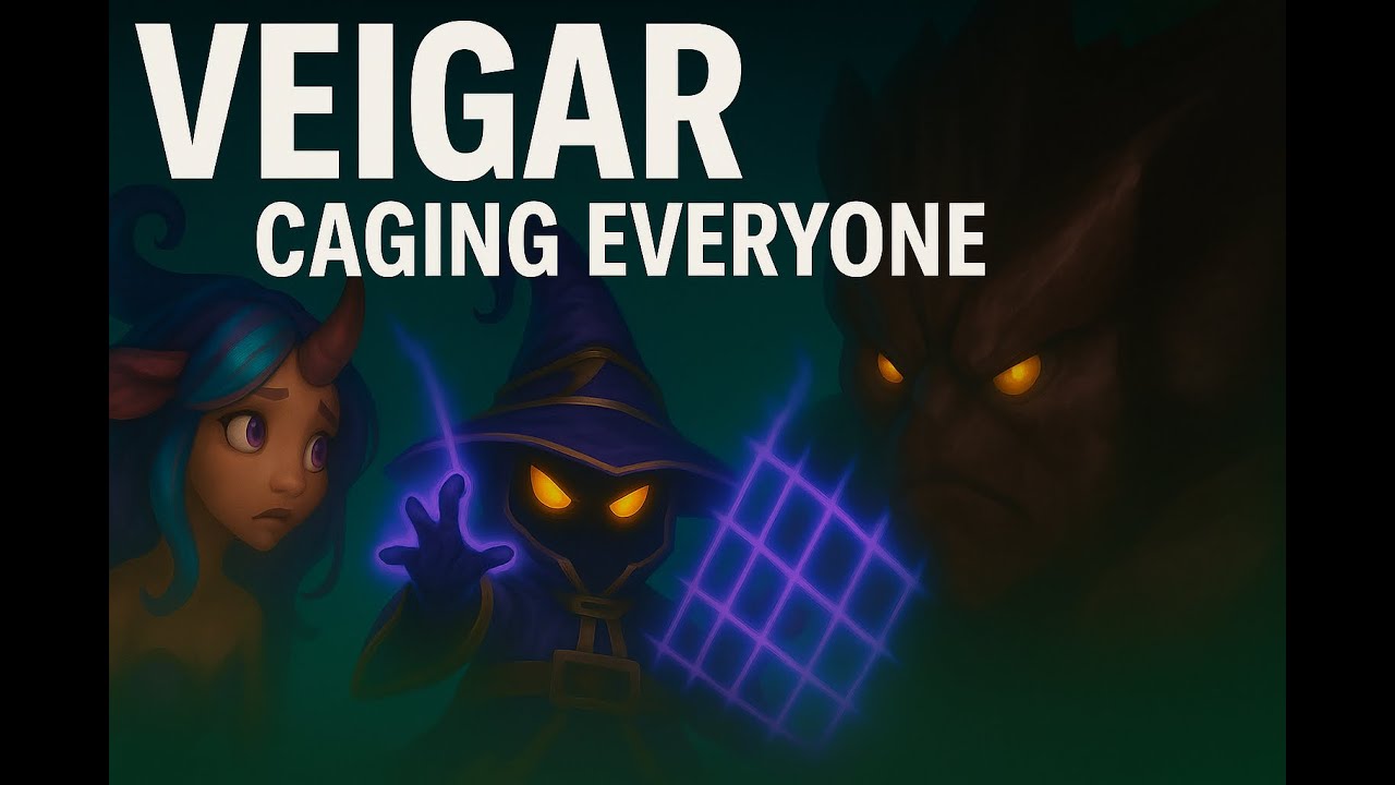 Caging Everyone! | 90%KP | Veigar Brawl Gameplay