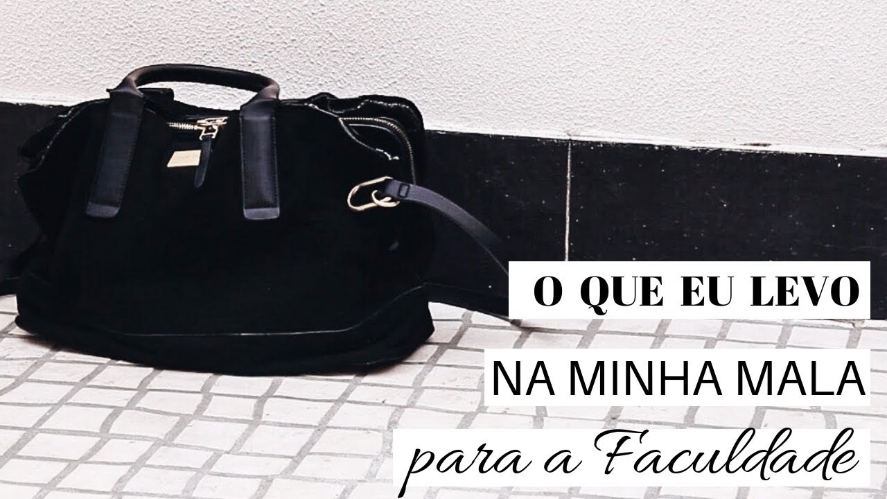 REGRESSO ÀS AULAS Ep. 6 : O que levo na minha Mala para a Faculdade | Joanna Pratas