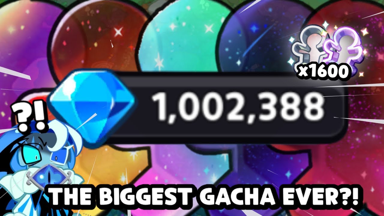 MY LARGEST 1.4 MILLION Crystals Gacha! Cookie Run Kingdom