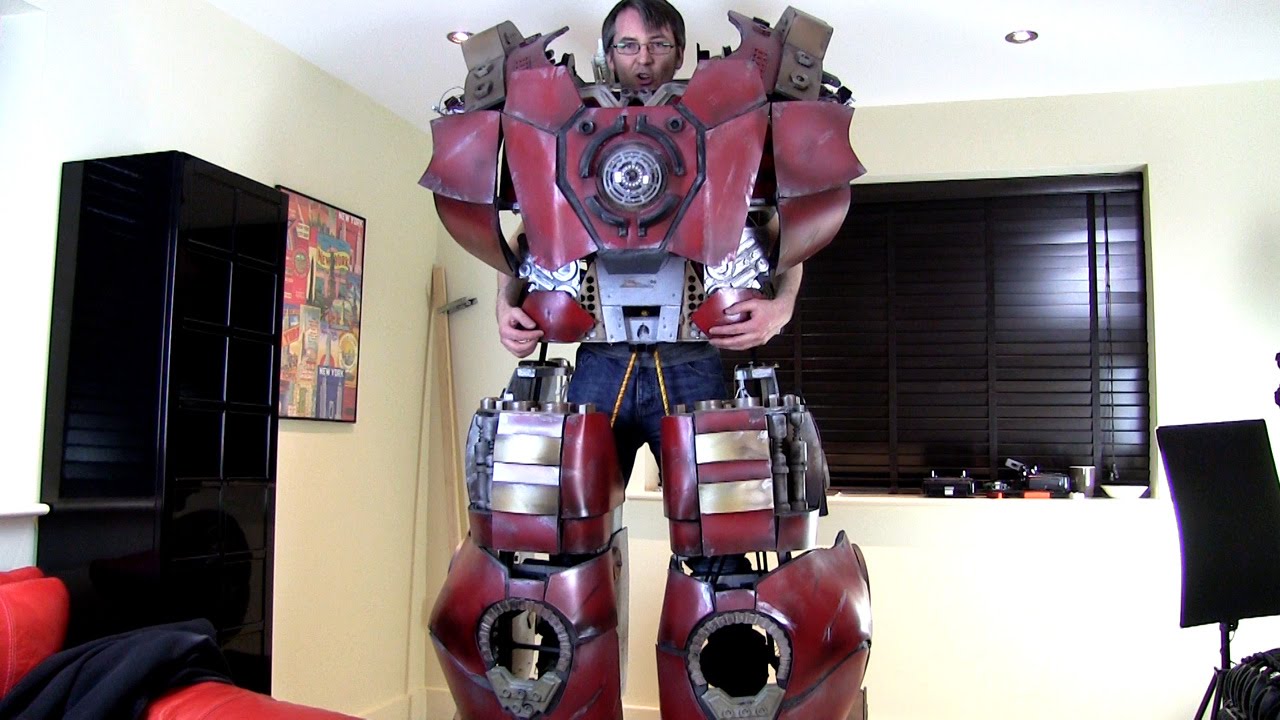 Iron Man Hulkbuster Cosplay #49 | Walking | James Bruton