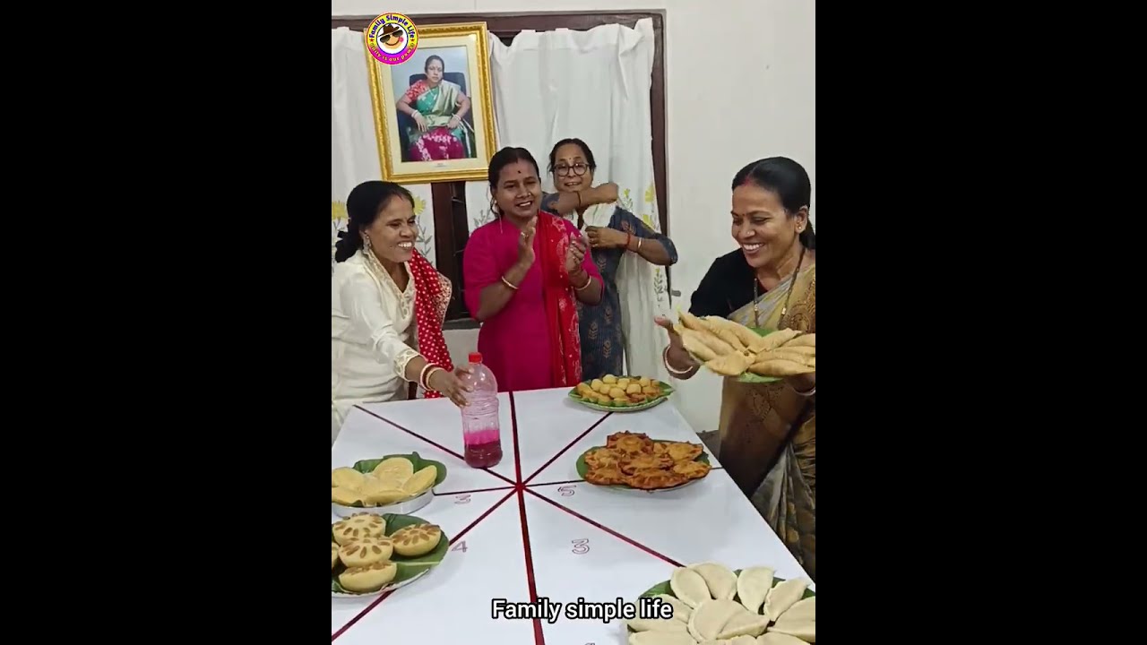 পিঠে পুলির মজার উৎসব।
