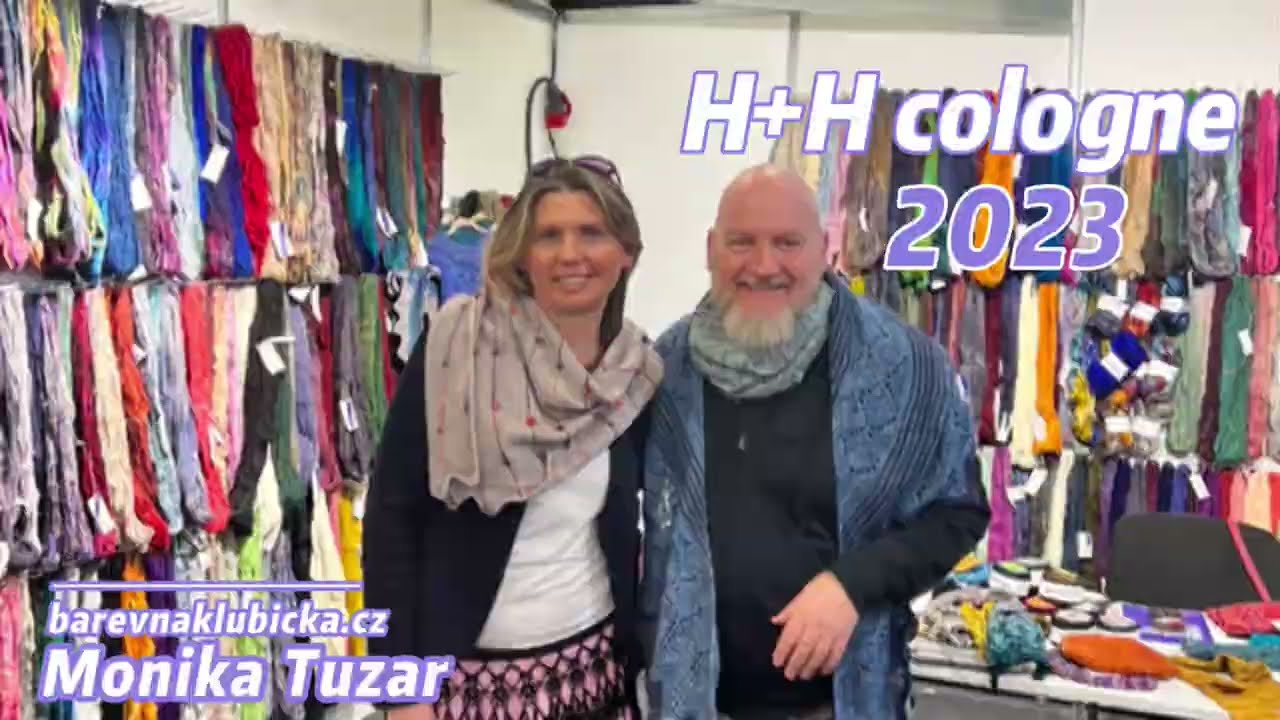 Novinky v pletení a háčkování z H+H Cologne 2023 Monika Tuzar
