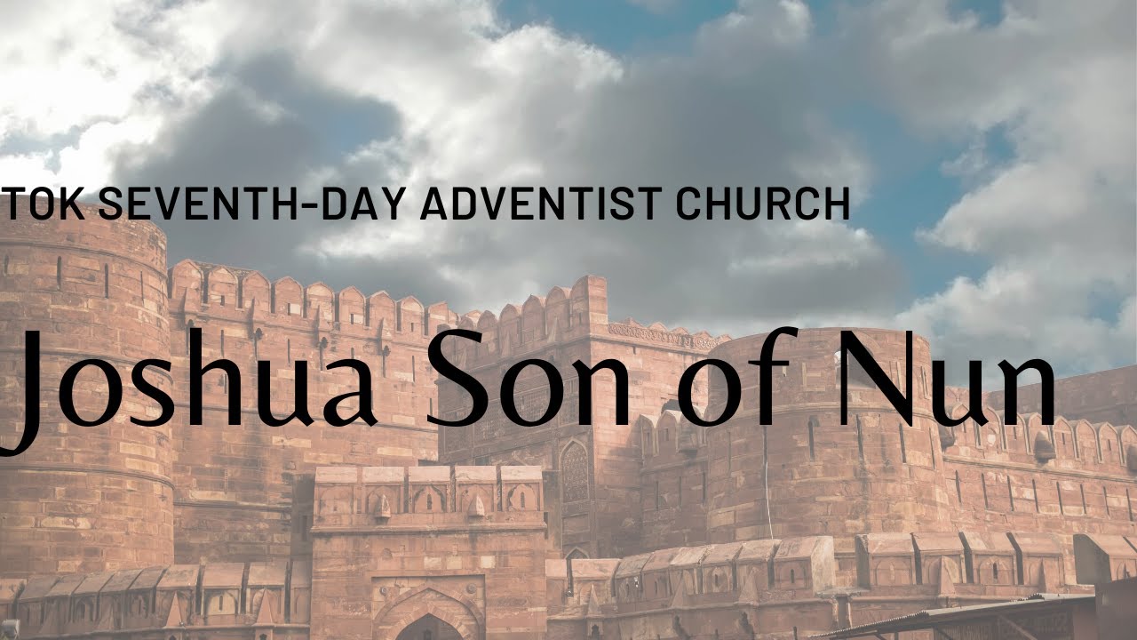 Joshua Son of Nun Sabbath Sermon by Pastor Don Lee of Tok, Alaska