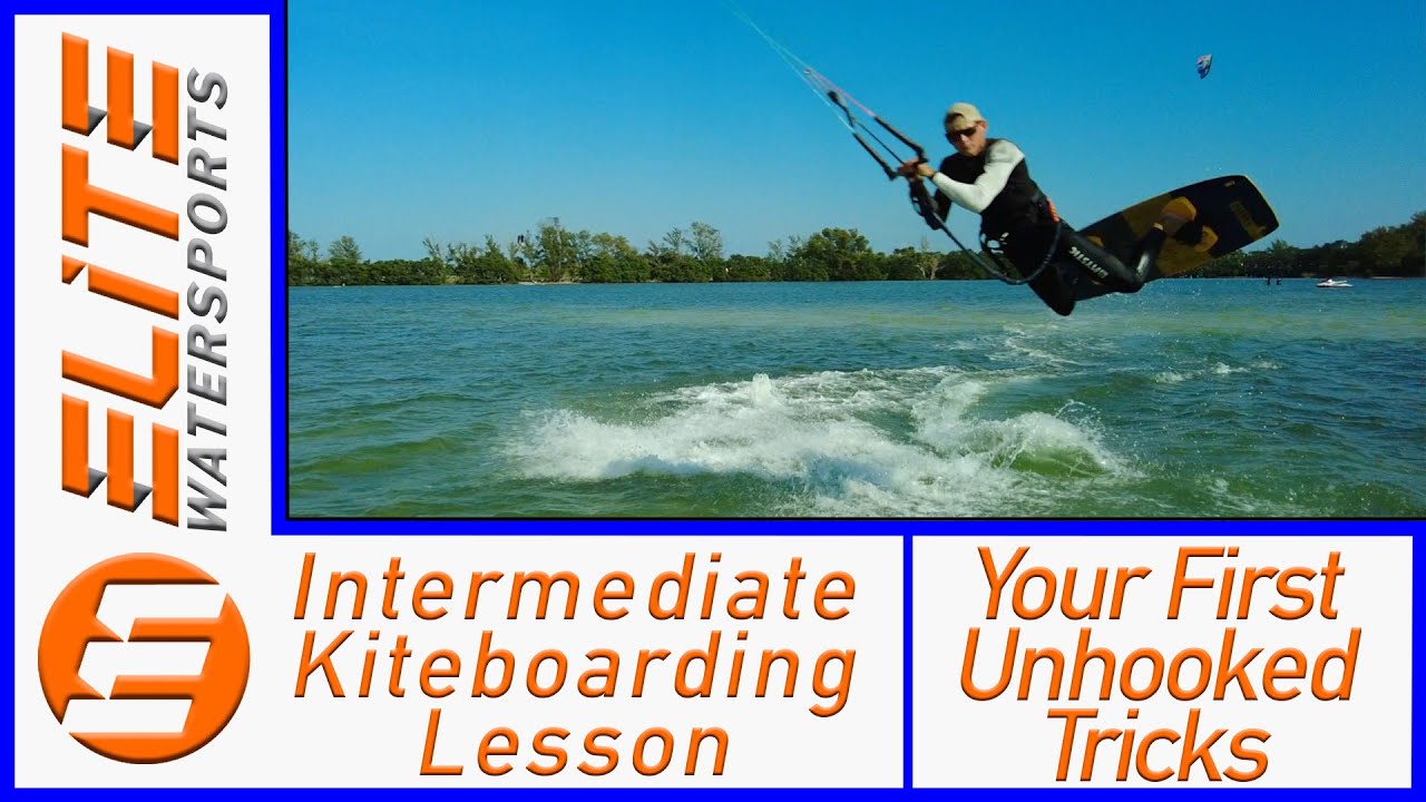 Intermediate Kitebaording Lesson- Your First Unhooked Tricks