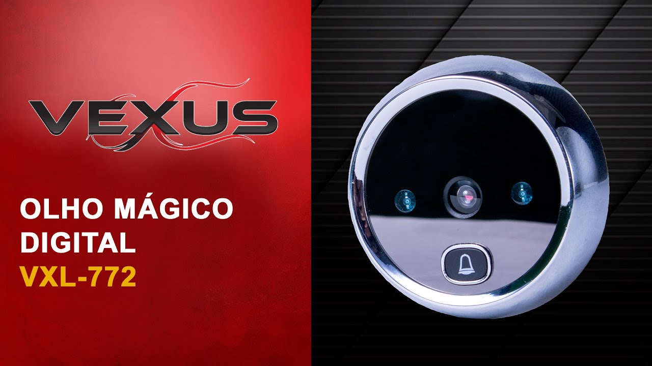 Olho Mágico Digital VXL-772 I Vexus Brasil
