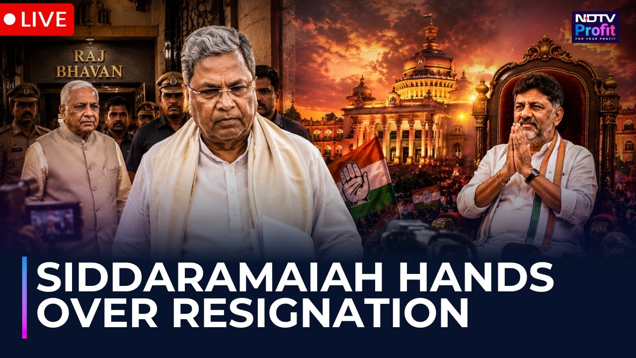 Karnataka CM Resignation LIVE | Siddaramaiah Resigns As Karnataka CM | DKS Takes Over | LIVE Updates