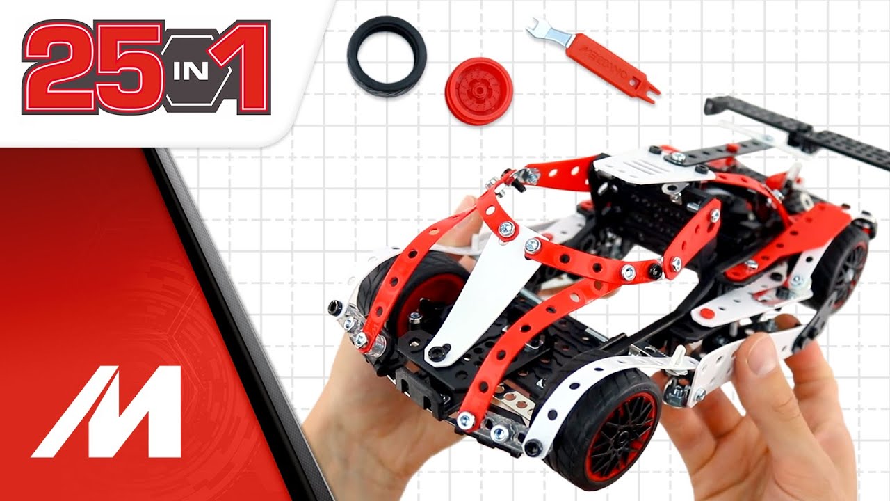 Meccano/Erector 25-in-1 Supercar 21201 - Build 2