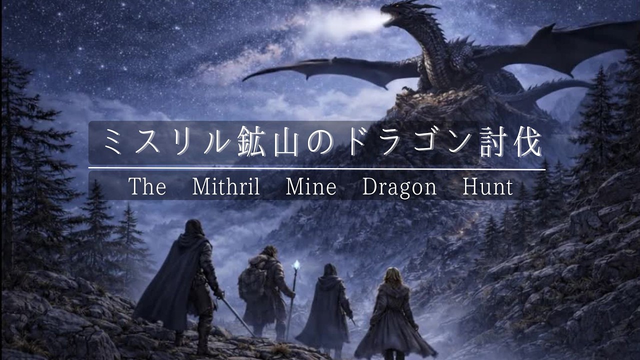 【ケルト音楽 / Celtic Music 】ミスリル鉱山の竜――｜剣と魔法の異世界ファンタジーBGM｜作業用BGM / 睡眠用BGM / 世界観没入用BGM