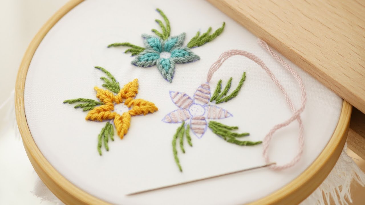 Star embroidery: attractive embroidery for clothes