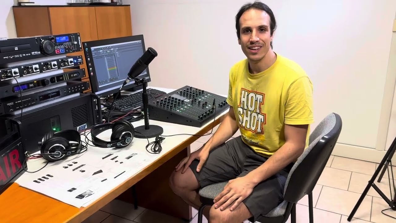 Radio Studio Equipment: Setup + Testing