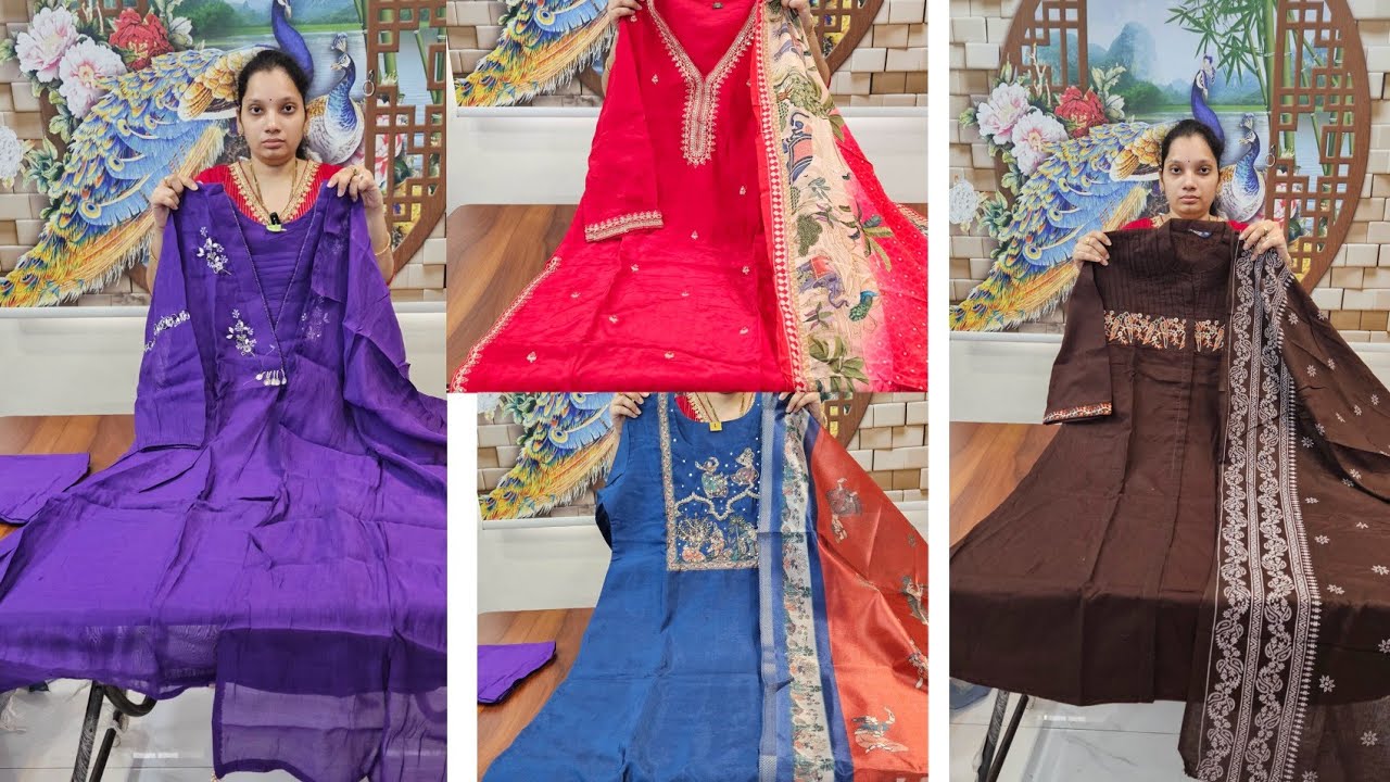 Most requested Collections mul chanderi &mul cotton kurti sets #Naari Collections