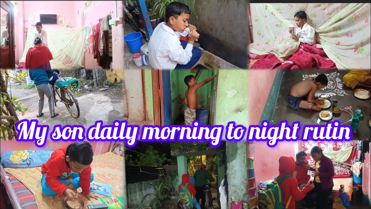 My 10 years old son daily morning to night rutin (2026)#daily rutin #