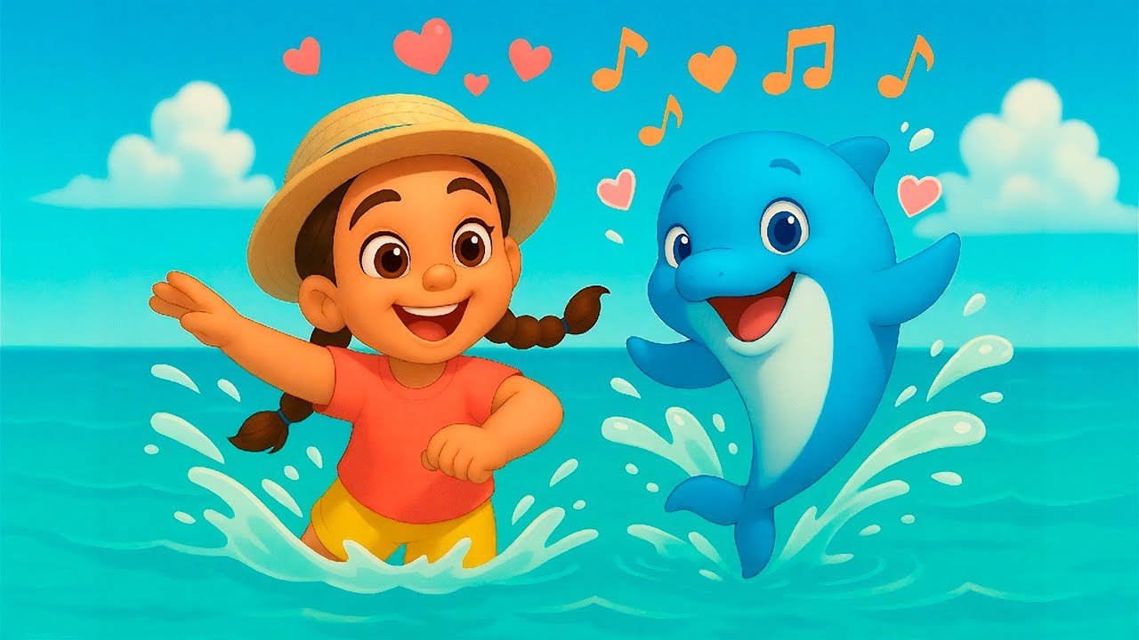 EL DELFIN Y GABY 🔵 VIDEOS PARA BEBE 🔵 MUSICA PARA NIÑOS 🔵 CANCIONES INFANTILES 2025
