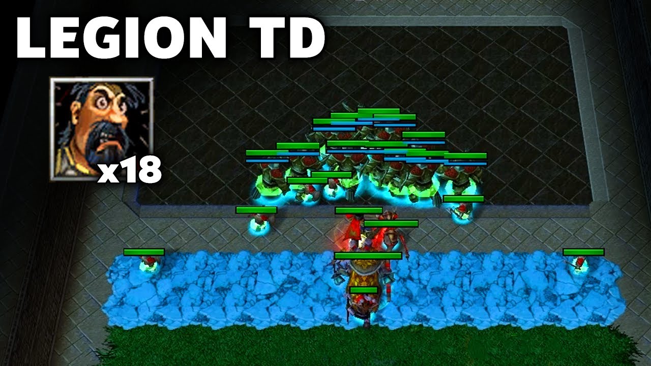 Legion TD 11.3 - Militia Spawn | prccmix3 W3Champions