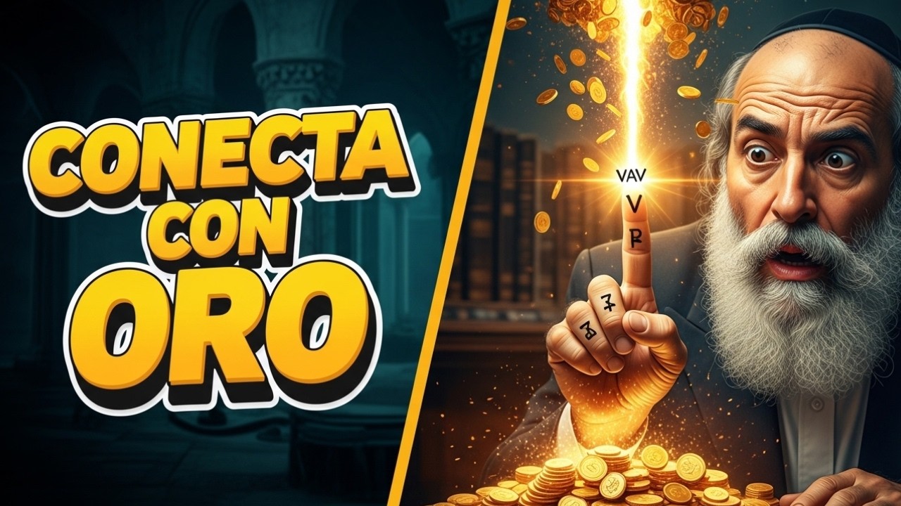 Rabino Sefardí Revela Dibuja la Letra VAV y CONECTA con el Dinero Inmediato