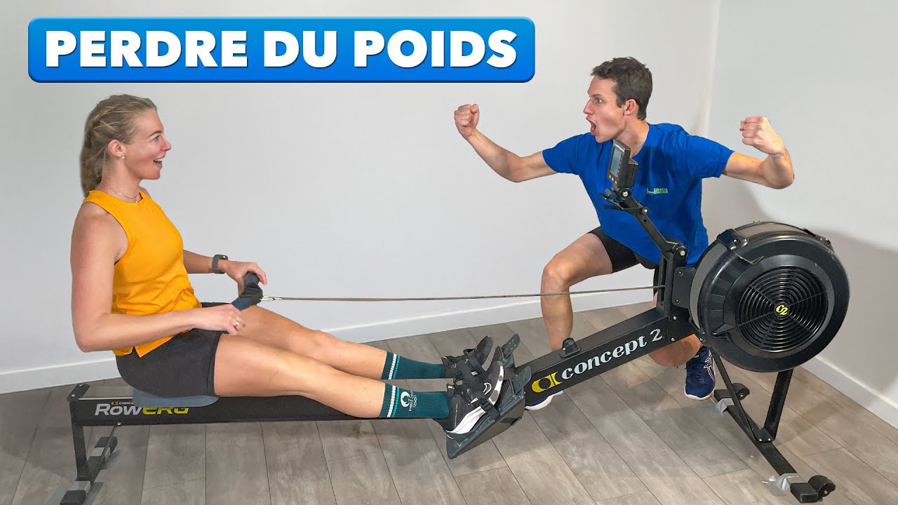 24 MIN pour PERDRE DU POIDS sur rameur