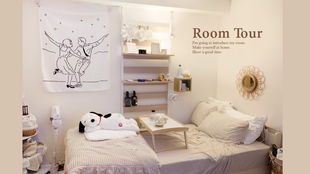 【ルームツアー】6畳の収納アイデア｜100均・IKEA・無印｜一人暮らしのナチュラル部屋｜購入品紹介｜ 社会人｜ japanese room tour