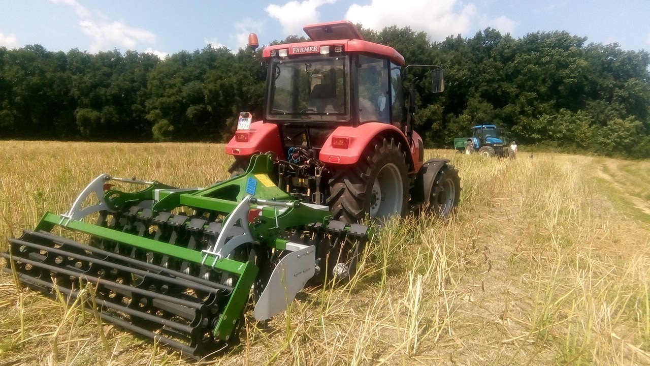 NOWY NABYTEK!!! Talerzowanie 2021 Farmer f-8244 c2 Ursus C-360 3p ㋡Agro Farmer TV㋡